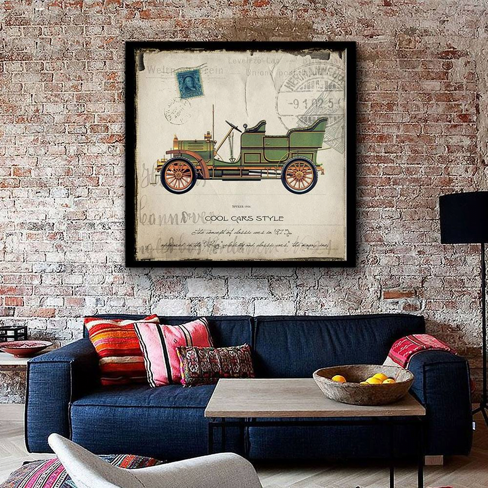 plakat vintage, plakat na ścianę, decorateo.pl zdj 1