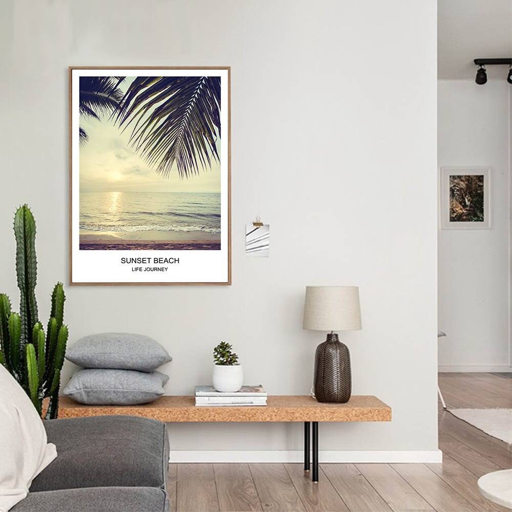 Plakat z tropikalnym widokiem - Tropical Decoration zdj 1 decorateo.pl