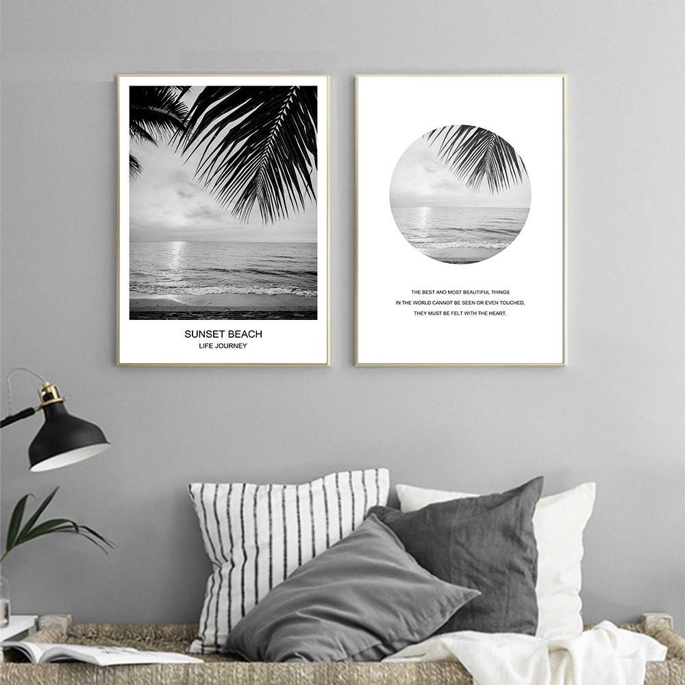 Plakat z zachodem słońca - Sunset Beach zdj 1 decorateo.pl