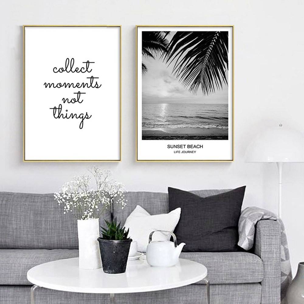 Plakat z zachodem słońca - Sunset Beach zdj 2 decorateo.pl