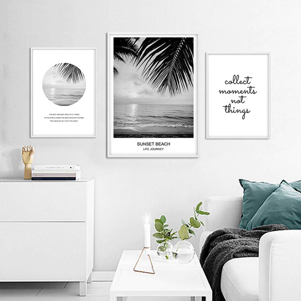 Plakat z zachodem słońca - Sunset Beach zdj 2 decorateo.pl