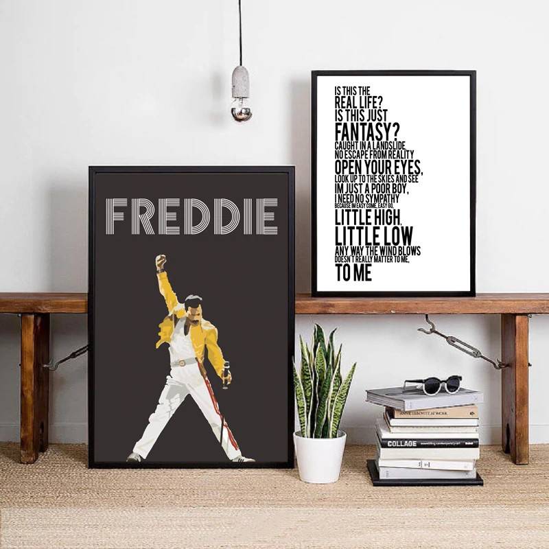 stykke Susteen Thrust Plakat Freddie Mercury - Bohemian Rhapsody | Decorateo.pl