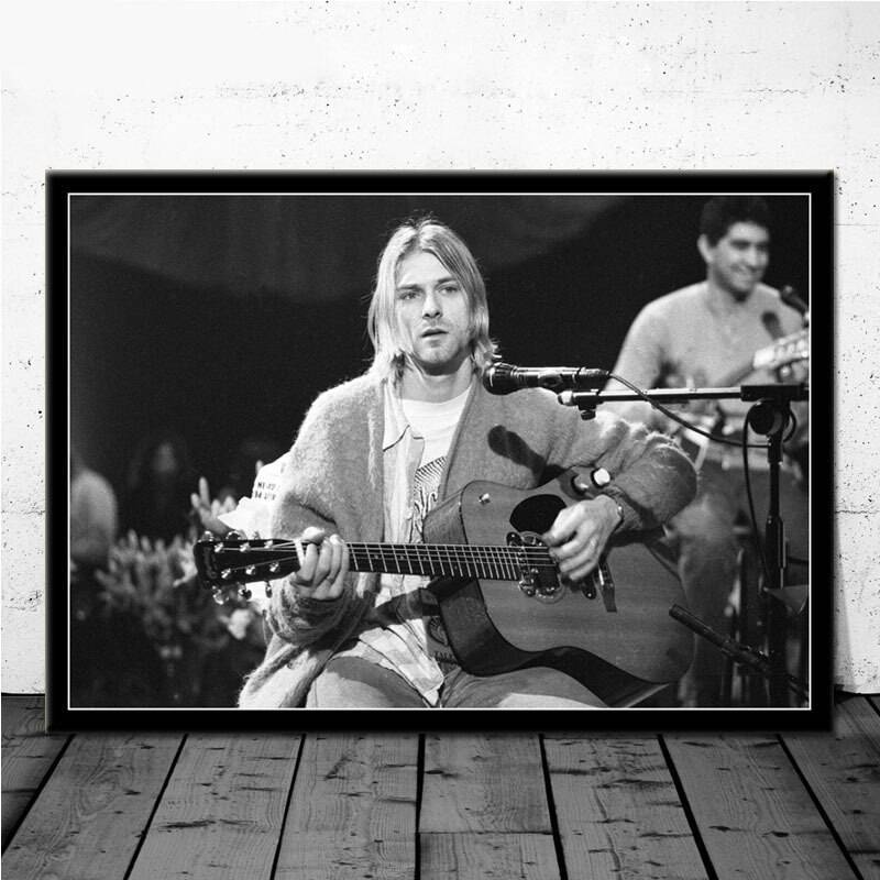 Plakat muzyczny Kurt Cobain zdj 1