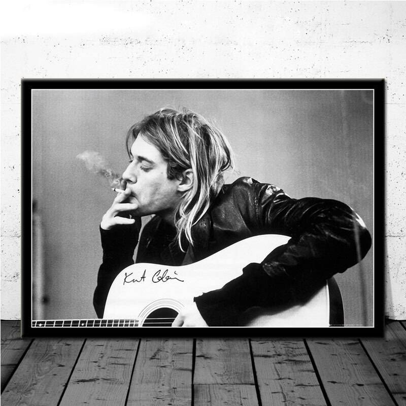 Plakat muzyczny Kurt Cobain zdj 3