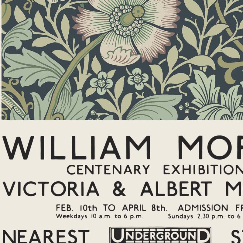 William Morris - Cock Pheasant Poster