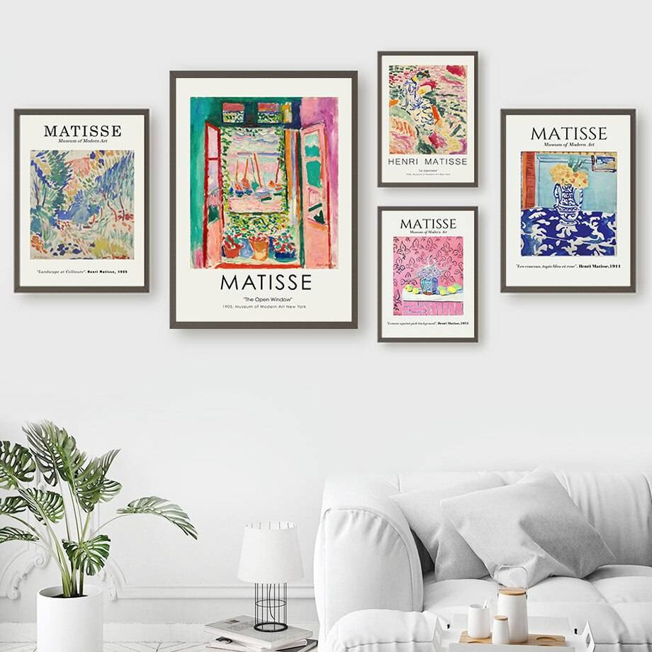 plakat vintage matisse zdj 2