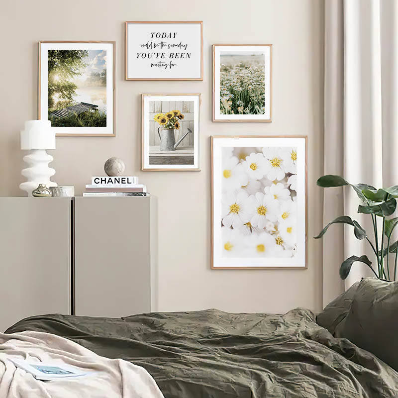 plakat wiosenny poranek