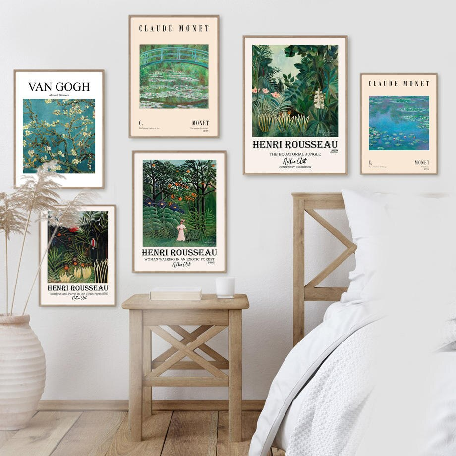 plakat vintage van gogh